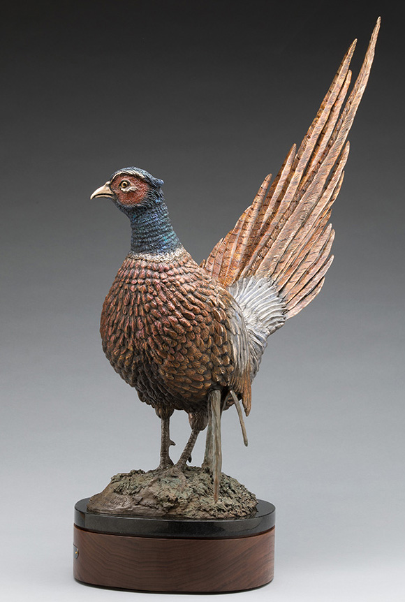 Life-size Pheasant Sculpture